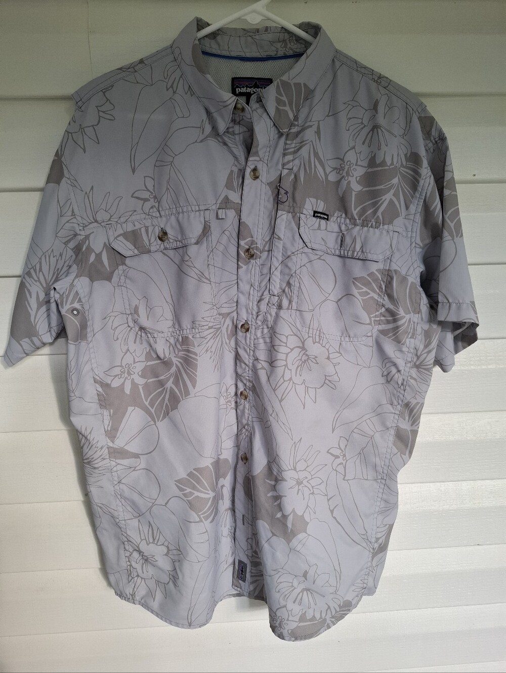 Patagonia Sol Patrol 30+ UPF Fast Dry Breathable Lightweight Eco Large